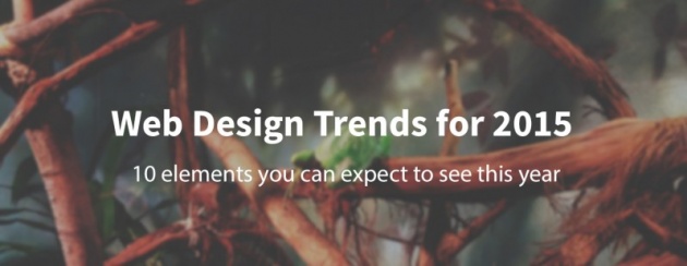 10 трендів веб-дизайну на 2015 рік