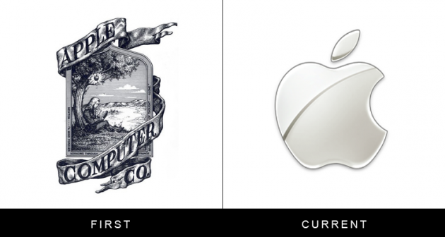 Еволюція лого. Якими раніше були логотипи відомих брендів